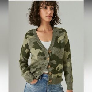 Camo Cardigan